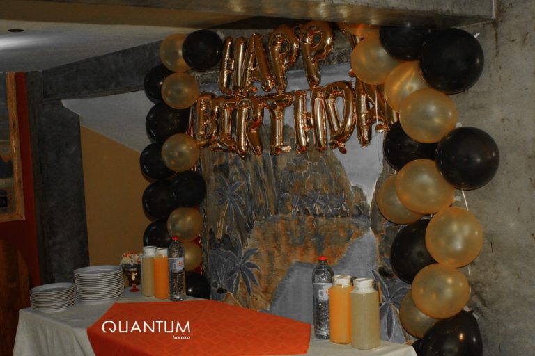 Fêtez votre anniversaire au restaurant Quantum Isoraka