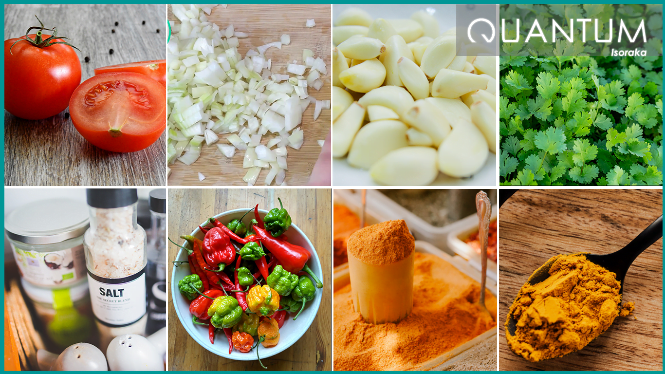 Ingrédients de base de la sauce rouge | quantum-isoraka.com