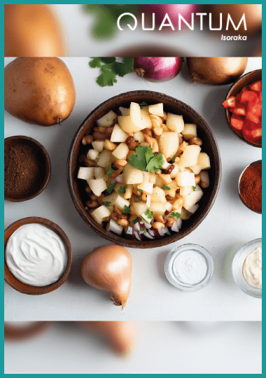 Préparation Aalu Paneer | quantum-isoraka.com