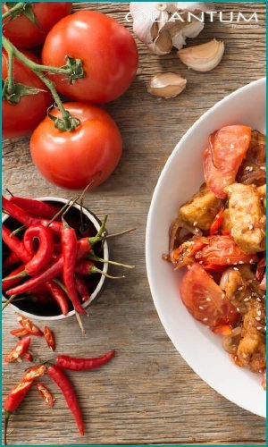 préparation du Chicken Chilli | quantum-isoraka.com