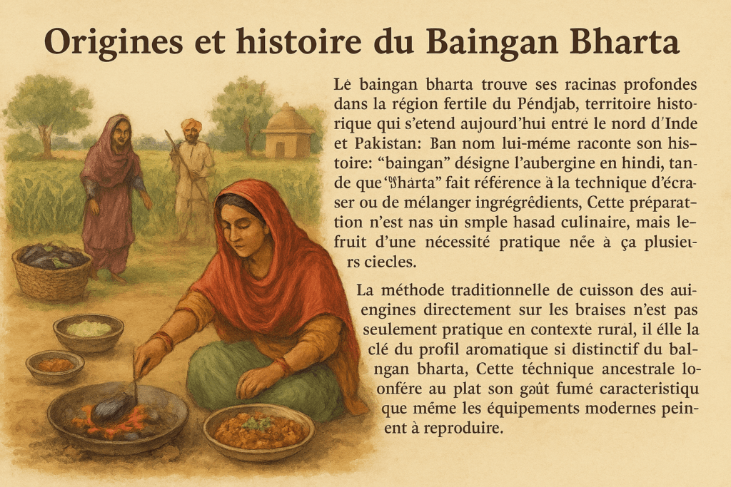 Origines et histoire du baingan bharta à travers les traditions indiennes | Quantum Isoraka