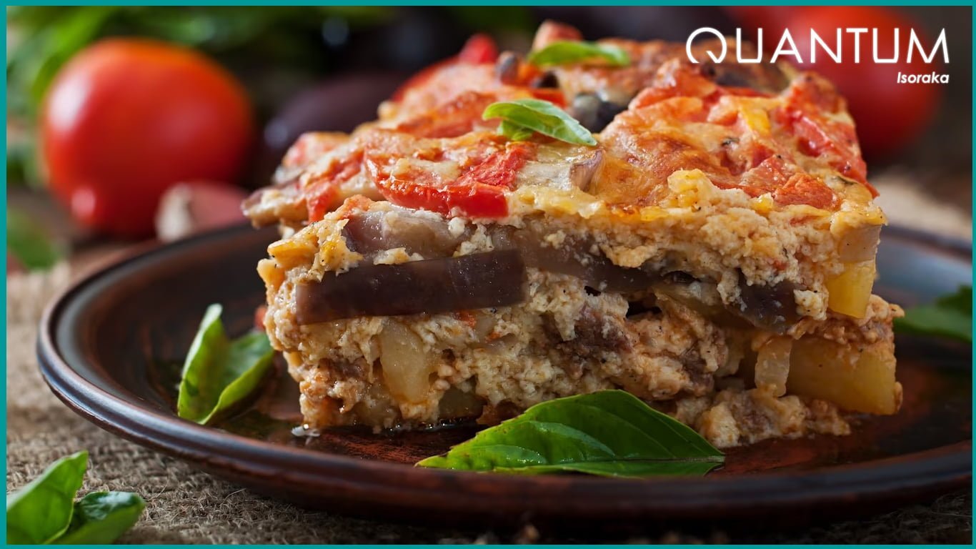 Moussaka à la grecque | quantum-isoraka.com