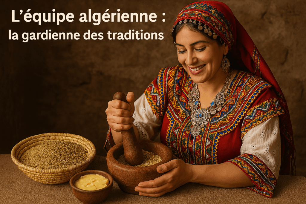 L'équipe algérienne : la gardienne des traditions