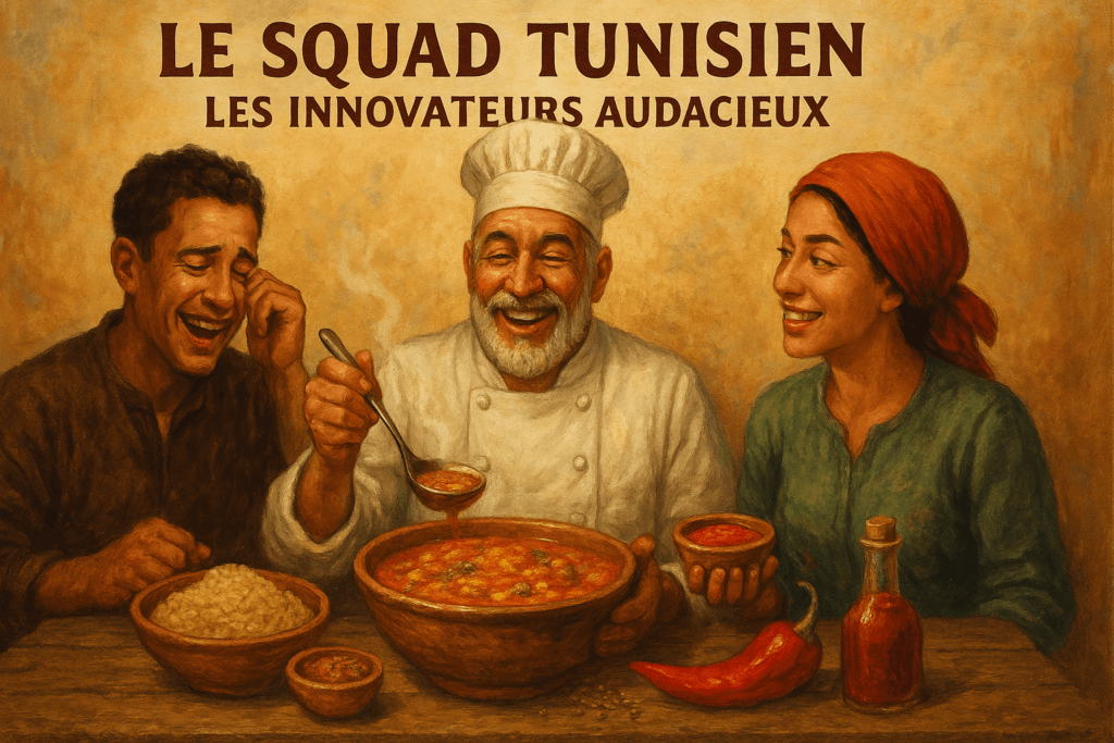 Le squad tunisien : les innovateurs audacieux